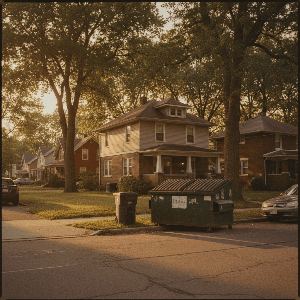 Dumpster rental serving Middletown neighborhood