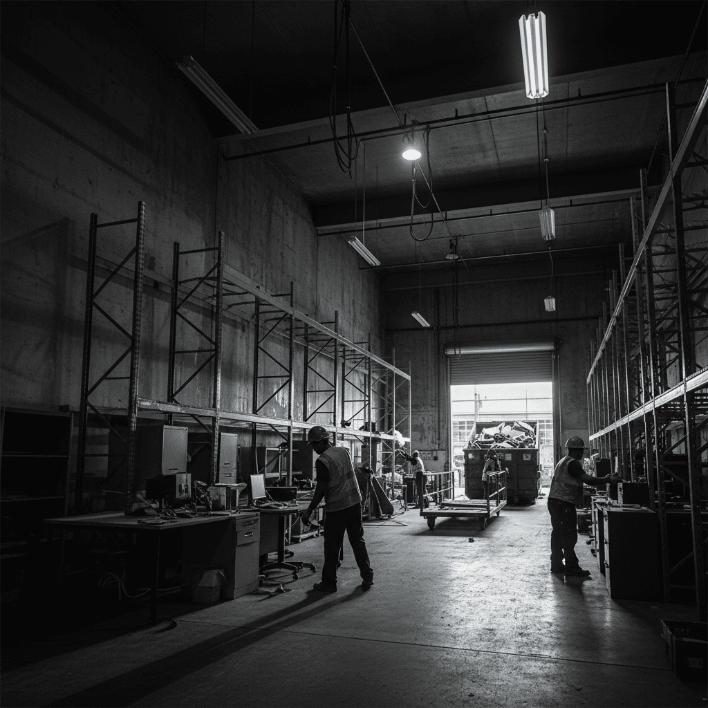 Commercial property clean out