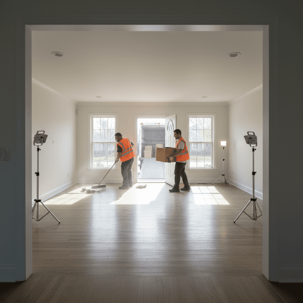 Vacancy property clean out