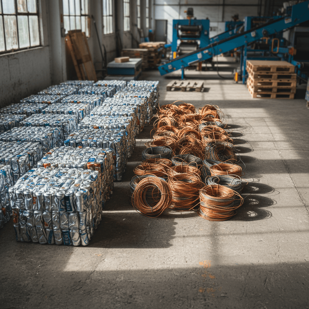 Non-ferrous metals collection